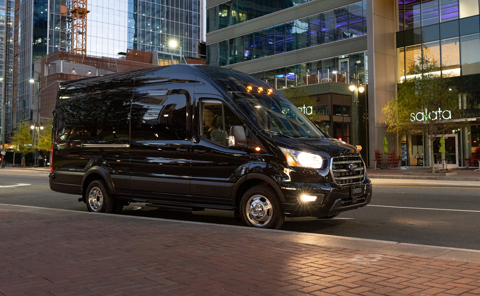 Ford Transit passenger van exterior